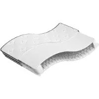 vidaXL Matelas à ressorts bonnell moyen 140x200 cm