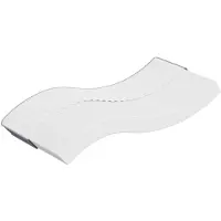 vidaXL Matelas Mousse moyennement souple 90x200 cm