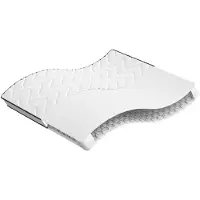vidaXL Matelas à ressorts bonnell moyen 180x200 cm