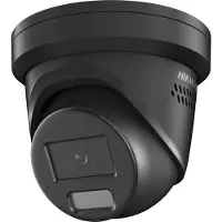 Hikvision Caméra de Sécurité IP Pro Turret ColorVu PoE 4MP 2.8mm Extérieur IP67 - DS-2CD2347G2H-LISU/SL(2.8)/eF/BLK