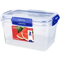 Sistema Rectangle Klip It Plus 2 Pack 3.35 L