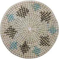 Bigbuy Décoration murale en Jacinthe d'eau naturelle 35 cm