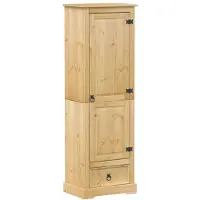 vidaXL Armoire Corona 55x38x170 cm pin massif