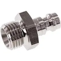 Parker Acier inoxydable 316L DN 5 Air Coupling Plug G 1/4 inch Male