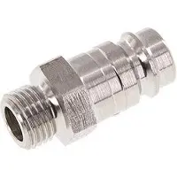 Parker Acier inoxydable DN 10 Air Coupling Plug G 1/4 inch Male