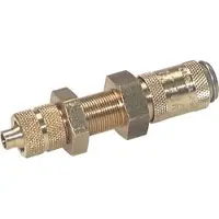 Parker Laiton DN 2.7 (Micro) Coupleur d'air Douille 4x6 mm Écrou union Bulkhead
