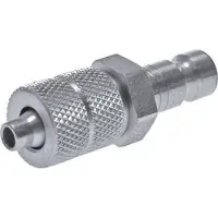 Parker Acier inoxydable 316L DN 2.7 (Micro) Coupleur pneumatique Bouchon 4x6 mm Écrou-raccord Double obturation