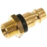 Parker Laiton DN 7.2 (Euro) Bouchon de raccord d'air codé vert G 1/4 pouce mâle