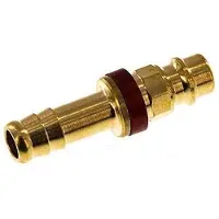 Parker Laiton DN 7.2 (Euro) Code rouge Bouchon de raccord d'air Pilier de tuyau de 9 mm