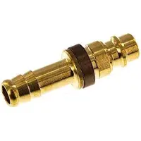 Parker Laiton DN 7.2 (Euro) Bouchon de raccord d'air à code brun Pilier de tuyau de 9 mm