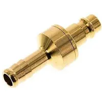 Tameson Laiton DN 7.2 (Euro) Coupleur d'air Bouchon 9 mm Pilier de tuyau Double obturation