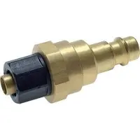 Tameson Laiton DN 7.2 (Euro) Air Coupling Plug 8x10 mm Union Nut with Check Valve