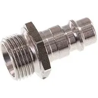 Tameson Acier inoxydable DN 7.2 (Euro) Coupleur d'air Bouchon G 3/8 pouce mâle