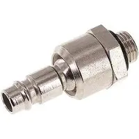 Tameson Acier DN 7.2 (Euro) Coupleur d'air Bouchon G Joint tournant mâle 1/4 pouce