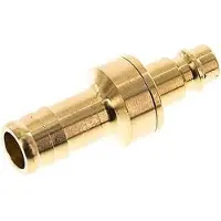 Tameson Laiton DN 7.2 (Euro) Bouchon d'accouplement d'air 13 mm Pilier de tuyau Double obturation
