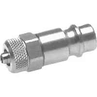 Tameson Acier inoxydable DN 7.2 (Euro) Coupleur d'air Bouchon 4x6 mm Écrou-union Double obturation