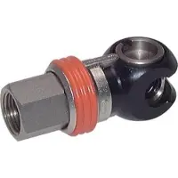 Tameson Acier DN 8 Coupleur d'Air de Sécurité Douille G 3/8 pouce Femelle