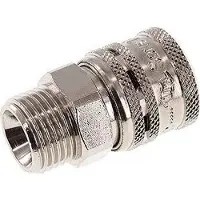 Tameson Acier DN 7.2 (Euro) Coupleur aérien de sécurité Embout G 1/2 pouce mâle