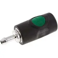 Tameson Matériau composite DN 7.4 Manchon de sécurité avec bouton-poussoir Colonne de tuyau de 8 mm