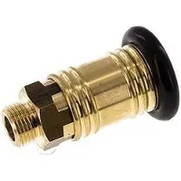 Tameson Coupleur d'air DN 12 en laiton Prise femelle G 1/2 pouce mâle