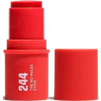 3INA The No-Rules Stick crayon multifonction yeux, lèvres et visage couleur 244 - Rouge 3,5 g
