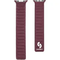 Connect Watch 38/40/41mm Fine woven twill magnetic chain strap (chaîne magnétique, Twill finement tissé), Sangles de montre, Violet