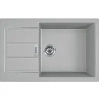 Franke SINK TECTONITE SIRIUS 143.0590.223 GRIS (Evier encastré, 50 cm, 78 cm)