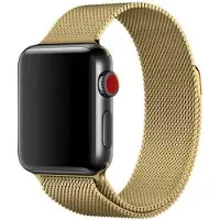 Wiwu Bracelet milanais pour Apple Watch | 44/45/46/49 mm - Doré