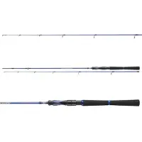 Daiwa Triforce Target Jiggerspin, 2,7m, 8,86ft, 8-35g, 2 pièces, cannes carnassiers, 11405-275