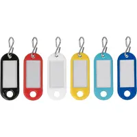 Metaltex 297500080 Porte-clés, multicolore (pack de 6)
