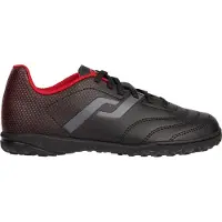 PRO TOUCH Chaussure de football pour enfants Classic III TF, noir/rouge/anthracite, taille 28