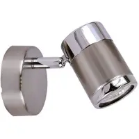 Ideus Spot mural plafonnier 1 flamme LED 4W 4000K Olaf GU10 1C 2555
