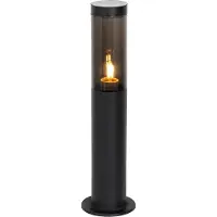 QAZQA Lampadaire moderne d'extérieur noir 45 cm IP44 - Rox