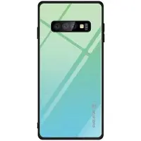 Evelatus Samsung A20 Étui en verre à dégradé 6 Lagoon (Samsung A20), Coque pour téléphone portable, Bleu