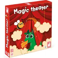 Janod Jeu de théâtre magique - Jeu éducatif pour enfants - Magie et imagination
