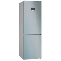 Bosch Serie 4 KGN367LDF réfrigérateur-congélateur Autoportante 321 L D Acier inoxydable