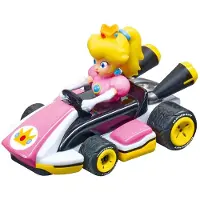 Carrera Mario Kart First 20065019 Voiture de Course Nintendo Peach, Multicolore