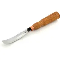 BeaverCraft Long Bent Gouge 7L (20mm)