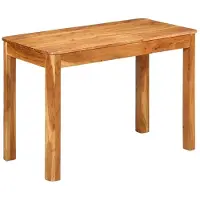 vidaXL Table de salle à manger 110x55x76 cm en bois massif d'acacia