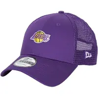 New era Casquette HOME FIELD 9FORTY TRUCKER LOS ANGELES LAKERS TRP hommes - Violet - Unique