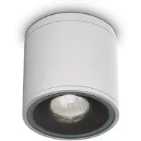 Ideal Lux plafonnier Gun Pl1 blanc