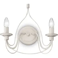 Ideal Lux CORTE applique blanche antique 2 ampoules