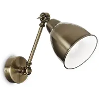 Ideal Lux NEWTON Applique murale brune 1 lampe