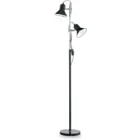 Ideal Lux POLLY lampadaire noir 2 ampoules