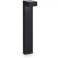 Ideal Lux Lampadaire noir SIRIO 2 lampes en aluminium