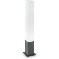 Ideal Lux Lampadaire d'extérieur 135762 EDO OUTDOOR PT1 SQUARE anthracite 1xGX53 15 W anthracite IP44