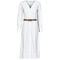 Michael Kors Robe PALM EYELET KATE DRESS femmes - Blanc - EU L
