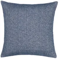 Broste Copenhagen Housses de coussins SOREN - Bleu - 50x50 cm