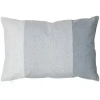 Broste Copenhagen Housses de coussins REVNA - Bleu - 40x60 cm