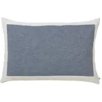Broste Copenhagen Housses de coussins MONA - Bleu - 40x60 cm